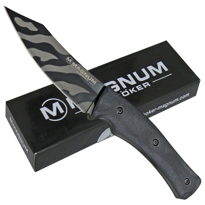 Magnum by Böker, Outdoormesser, Kydexscheide, Gürteladapter